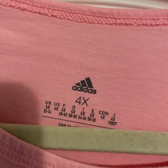 Adidas pink muscle tank - Picture 2 of 3